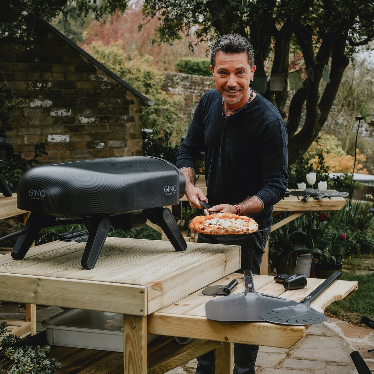 Gino Modena 14" Gas Pizza Oven