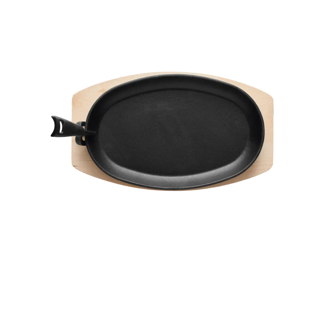 Cast Iron Pan nero pizza