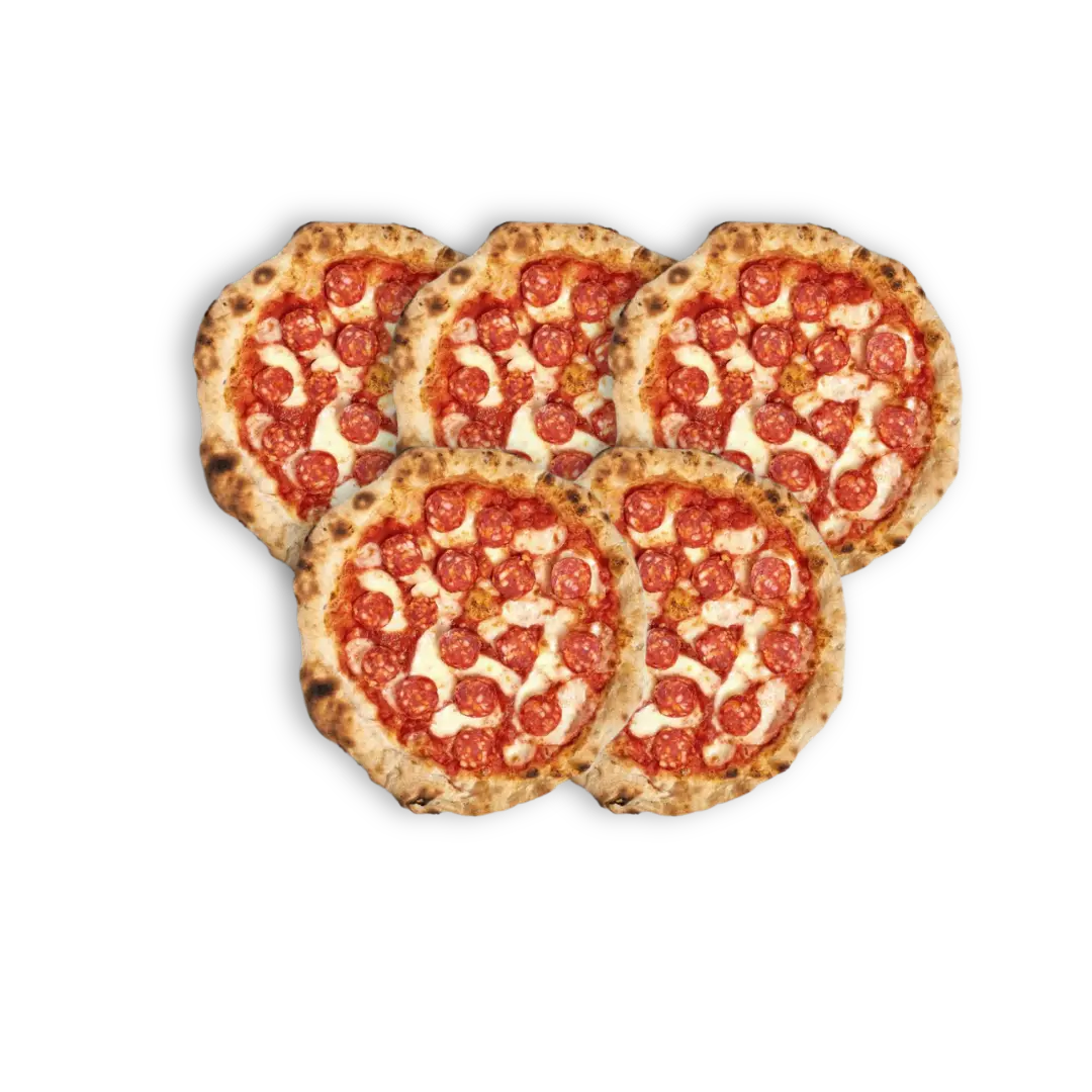 Pizzabodems (5-Pack) nero pizza